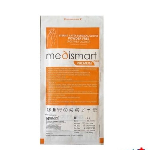 دستکش استریل جراحی بدون پودر مدی اسمارت medismart