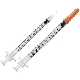 سرنگ انسولین یکپارچه حلما طب بسته ۱۰ عددی Helma Teb Unibody Insulin Syringe 10pcs - تصویر 2